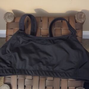 Women's New Balance Black Sports Bra